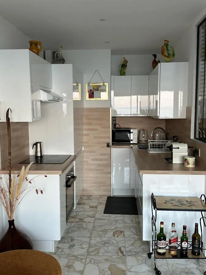 Appartement En Rez De Jardin Sur La Mer Menton